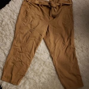 Capri cropped pants